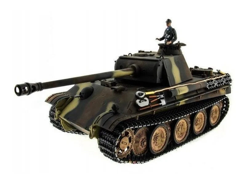 Радиоуправляемый танк Taigen 1/16 Panther type G (Германия) дым (для ИК боя) V3.0 2.4G RTR TGIS3879G-B1-3.0