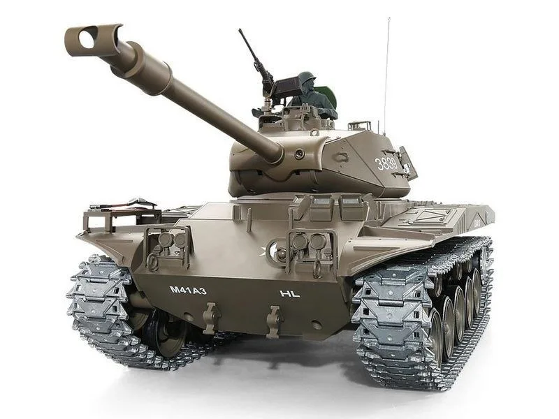Радиоуправляемый танк Heng Long M41 "Walking Bulldog" Professional V7.0 2.4G 1/16 RTR HL3839-1P7.0