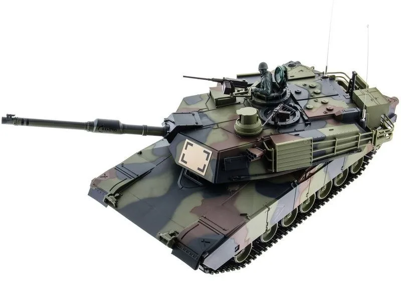 Радиоуправляемый танк Heng Long M1A2 Abrams Upgrade V7.0 2.4G 1/16 RTR HL3918-1U7.0