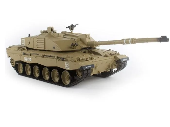 Радиоуправляемый танк Heng Long Challenger 2 (Британия) Upgrade V7.0 2.4G 1/16 RTR HL3908-1U7.0
