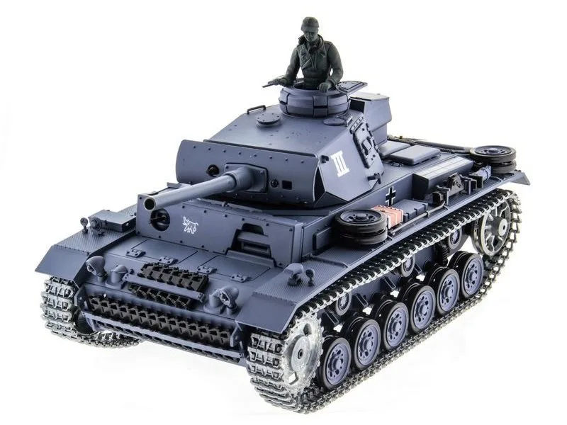 Радиоуправляемый танк Heng Long Panzer III type L Professional V7.0 2.4G 1/16 RTR HL3848-1P7.0