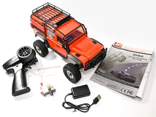 Радиоуправляемый краулер Remo Hobby OFF-ROAD 4WD 2.4G 1/18 RTR RH1893-SL — фото 12