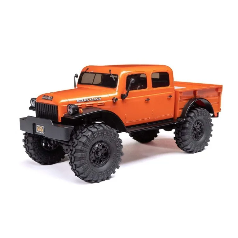 Axial 1/24 SCX24 Dodge Power Wagon 4WD Rock Crawler Brushed RTR Orage AXI00007T1