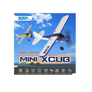 Радиоуправляемый самолет Top RC 450mm Mini Xcub with Gyro RTF — фото 4