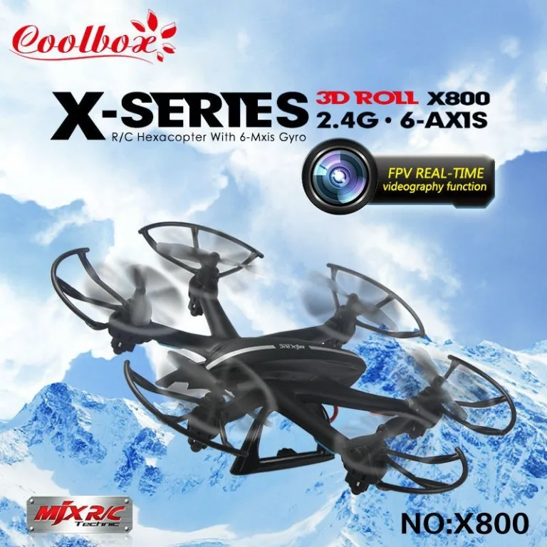 Радиоуправляемый гексакоптер MJX X-Series X800 FPV 2.4G