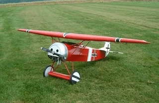 Самолет CYmodel Fokker D VIII