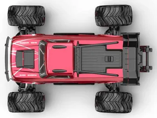 Радиоуправляемый монстр MJX Hyper Go 10210 (красный) Brushless 4WD 2.4G 1/10, без ЗУ и акб — фото 2