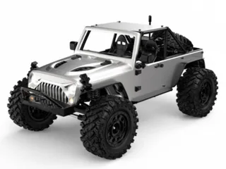 Краулер MJX Hyper Go H12Y+ 1:12 FOC 4WD RTR, серебристый