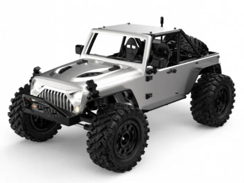 Радиоуправляемый краулер MJX Hyper Go H12Y+ 1:12 FOC 4WD RTR, серебристый