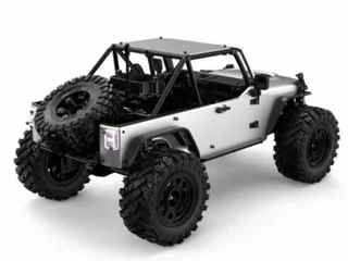 Радиоуправляемый краулер MJX Hyper Go H12Y+ 1:12 FOC 4WD RTR, серебристый — фото 4