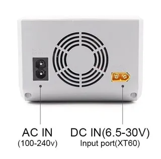 Зарядное-разрядное устройство HOTA D6 Pro AC/DC для LiPo аккумуляторов FPV (Серый цвет) — фото 5