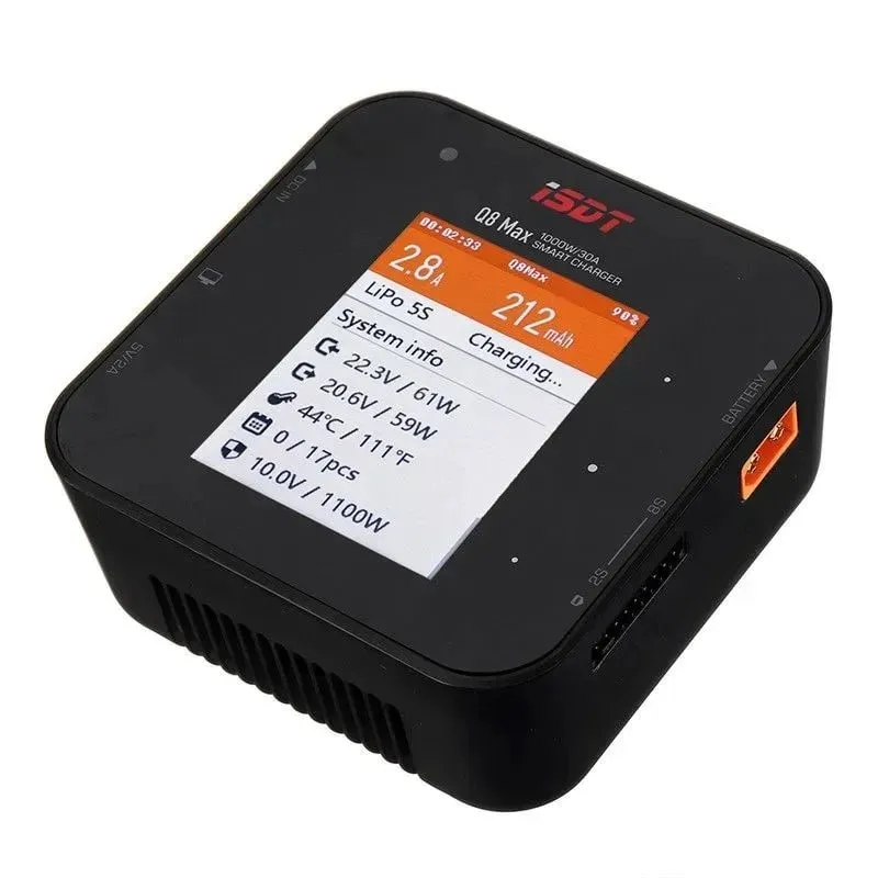Зарядное устройство ISDT Q8 Max 1000 Вт 30A 1-8S Lipo