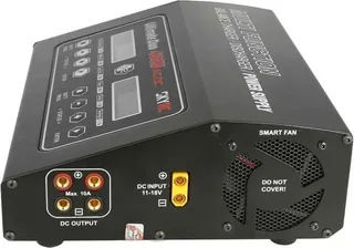 Двухканальное зарядное устройство для аккумуляторов SkyRC D400 (220V, 400W, C:20A, D:5A) — фото 2