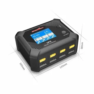 4х-канальное Зарядное устройство UltraPower UP9 AC100W/DC200W для Rc-FPV — фото 4