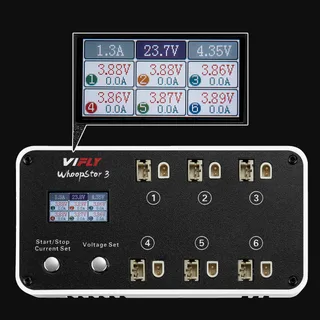 Vifly WhoopStor 3 зарядное устройство для 1S Lipo/LiHV аккумуляторов (белый цвет) — фото 2