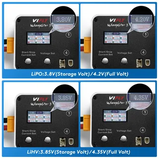 Vifly WhoopStor 3 зарядное устройство для 1S Lipo/LiHV аккумуляторов (белый цвет) — фото 6