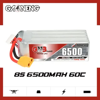 Аккумулятор LiPo GAONENG GNB 6500mAh 8S 29.6V 60C XT90