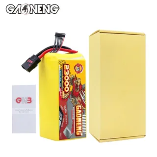 Аккумулятор GAONENG GNB 23000mah 8S 29.6V 5C QS8 Semi Solid State Li-ion Battery 310WH/kg — фото 5