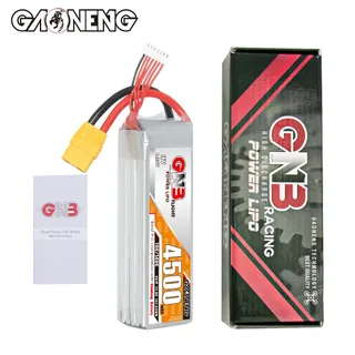 Аккумулятор Li-po Gaoneng GNB 4500mah 6S1P 22.8V HV 70C 37*44*141mm XT60 — фото 4