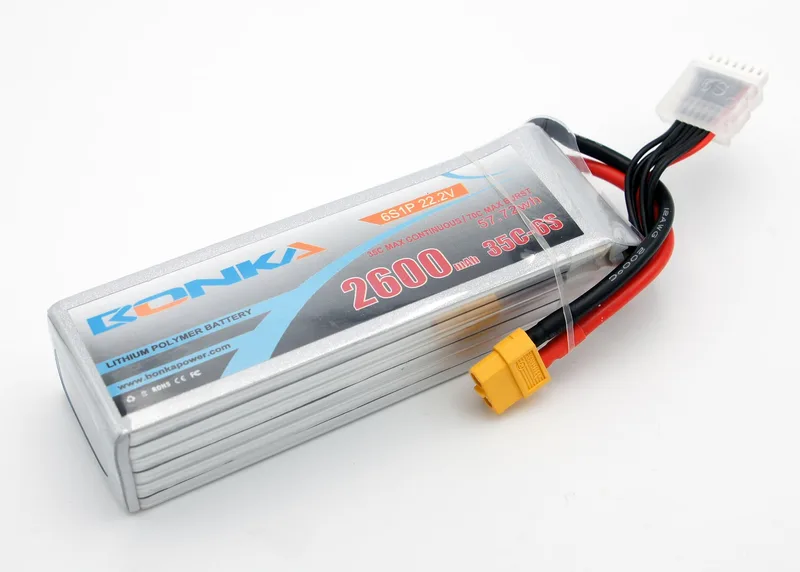 Аккумулятор LiPo Bonka 2600мАч 35C 22.2V