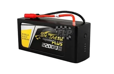 TATTU Li-pol PLUS 22.2V 22000mAh, 25C, 6s1p, AS150
