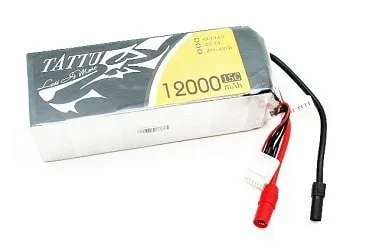 TATTU Li-pol 22.2V 12000mAh, 15C, 6s1p, AS150