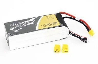 TATTU Li-pol 22.2V 10000mAh, 25C, 6s1p, XT60