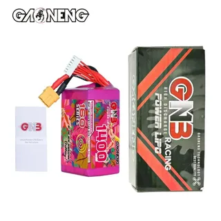 Аккумулятор Li-po Gaoneng GNB 1400mah 6S1P 22.2V 160C 40x38x82mm — фото 6