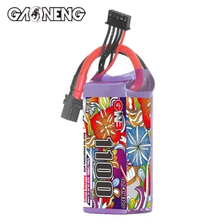 Аккумулятор LiPo GAONENG GNB LiHV 1100mAh 4S 15.2V 120C XT60 — фото 3