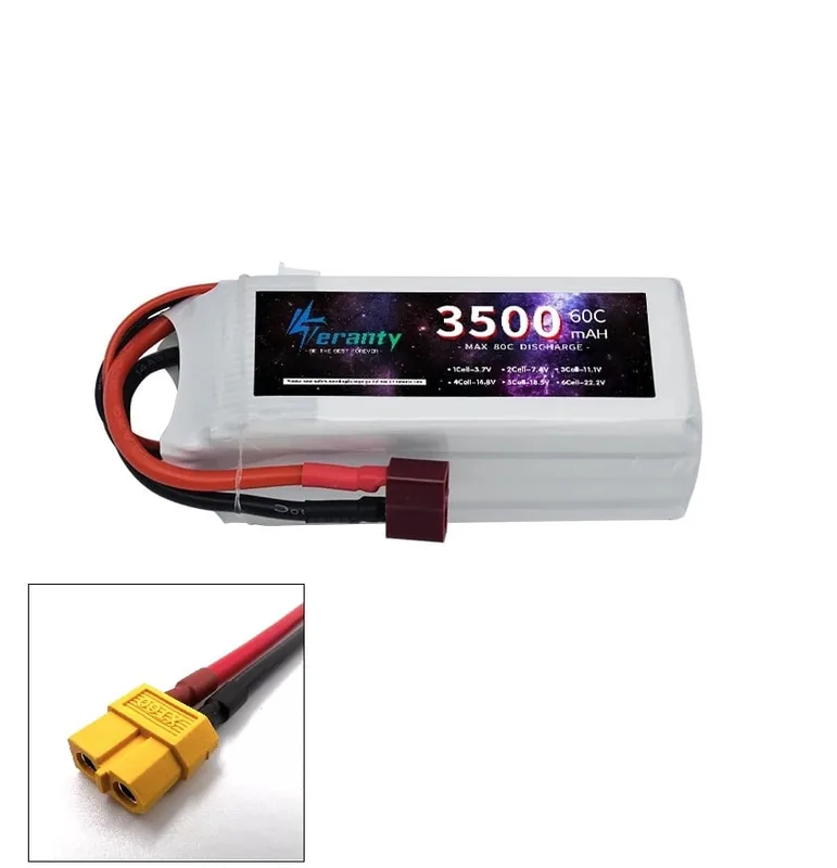 Аккумулятор LiPo Teranty 3500мАч 60C 14.8V XT60