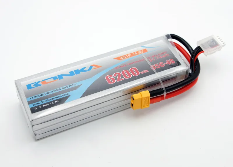 Аккумулятор LiPo Bonka 6200мАч 35C 14.8V