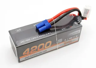Аккумулятор LiPo Bonka 4200мАч 45C 14.8V (жесткий кейс)