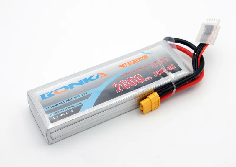 Аккумулятор LiPo Bonka 2600мАч 35C 14.8V