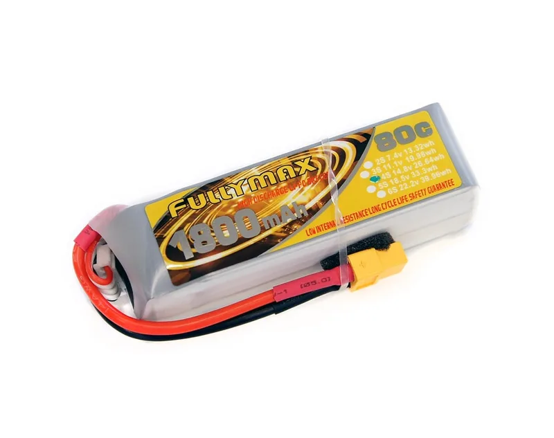 Аккумулятор LiPo Fullymax 14.8V 1800мАч 80C