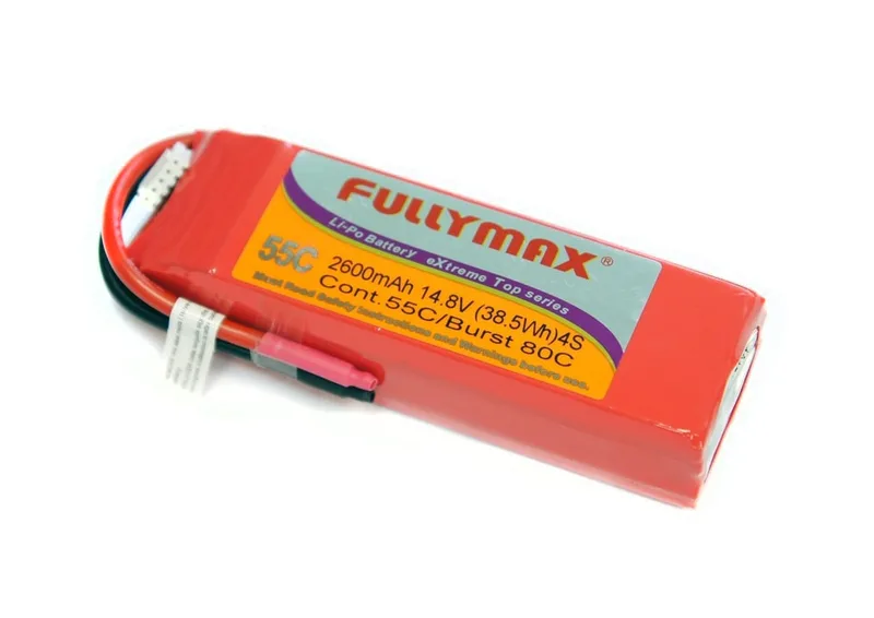 Аккумулятор LiPo Fullymax 14.8V 2600мАч 55C