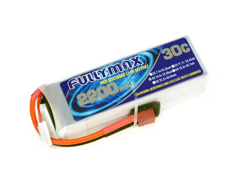 Аккумулятор LiPo Fullymax 14.8V 2200мАч 30C