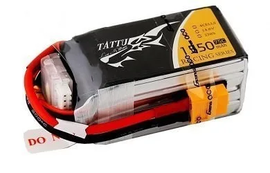 Gens Ace Li-Po 14.8В 1550мАч 75C Racing 4S1p, XT-60, EC3