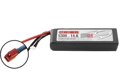 Team Orion LiPo 14.8V 4s1p 50C 5300 mAh SoftCase Deans