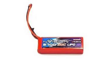 nVision Li-pol 14.8V 3700mAh, 30C, 4s1p, Deans T-Plug