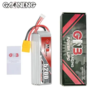 Аккумулятор LiPo GAONENG GNB 5200mAh 4S1P 14.8V 60C 139х44х38mm XT90S — фото 5