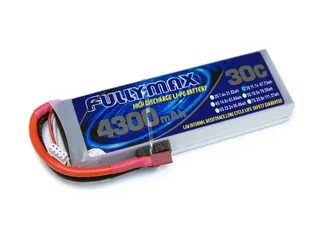 Аккумулятор LiPo Fullymax 11.1V 4300мАч 30C