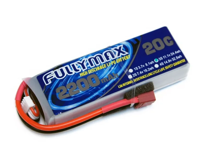Аккумулятор LiPo Fullymax 11.1V 2200мАч 20C