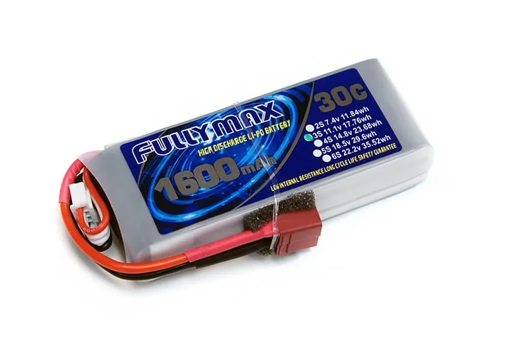 Аккумулятор LiPo Fullymax 11.1V 1600мАч 30C