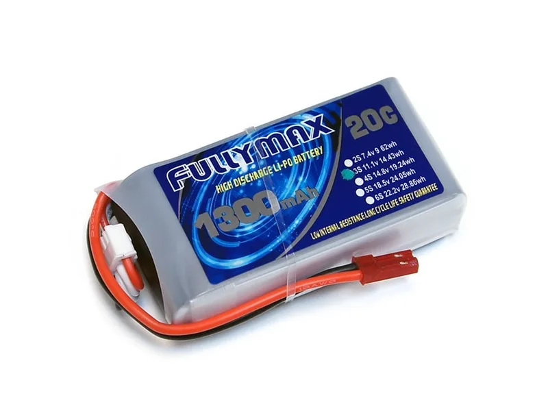 Аккумулятор LiPo Fullymax 11.1V 1300мАч 20C