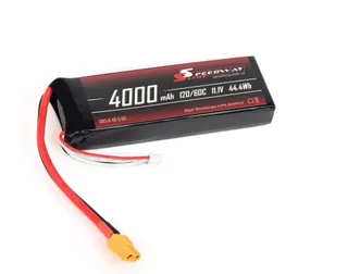 Аккумулятор Speedway Slide 132x43x22mm Li-Po 4000mAh 3S 11.1V 60C SOFT case XT60