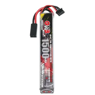 Аккумулятор для страйкбола Li-po Gaoneng GNB 1500MAH 3S1P 11.1V 30C 19x21x130mm Mini Tamiya — фото 3
