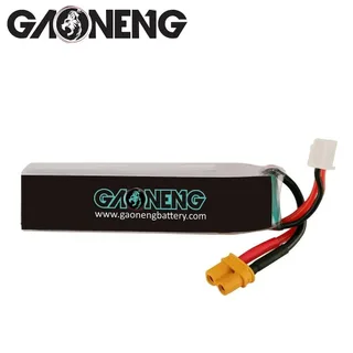Аккумулятор Li-po Gaoneng GNB 550mah 3S1P 11.1V 90C 18x18x72mm LONG TYPE — фото 5