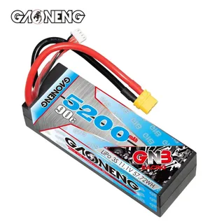 Аккумулятор Li-po Gaoneng GNB 5200MAH 11.1V 3S1P 90C 38x48x139mm XT60 — фото 2