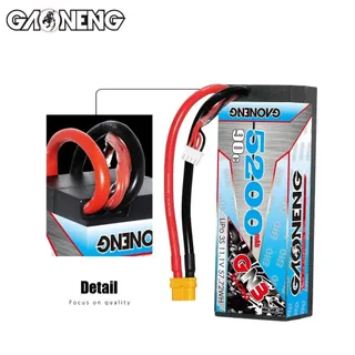 Аккумулятор Li-po Gaoneng GNB 5200MAH 11.1V 3S1P 90C 38x48x139mm XT60 — фото 5