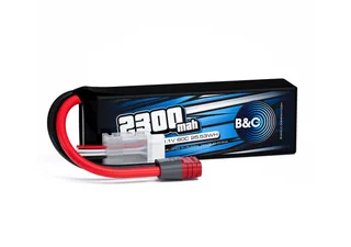 Аккумулятор Li-po B&C 2300 MAH 11.1v (3s) 80C, T-Plug, Soft case